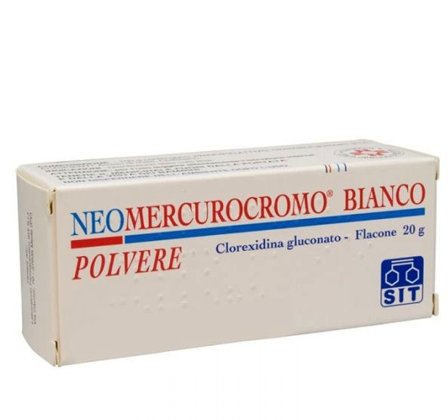 Neomercurocromo Bianco In Polvere Flacone 20g