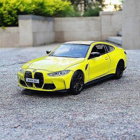 1:32 M4 IM G82 Superbil Legeringsbilmodell Med Drag Tillbaka Ljud Ljus Barn Present Samling Pressgjuten Leksaksmodell