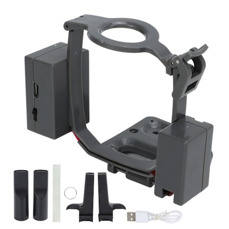 Mavic 2 Zoom Drönare Airdrop System ABS Elektroniska Komponenter 400g Lastsläppare Grå Svart