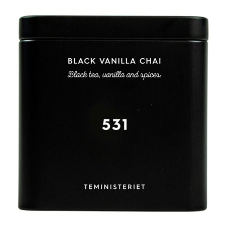 Teministeriet Signature Tea Tin 531 Black Vanilla Chai 100 g, Helse & Madvarer, Te, Øvrig Te
