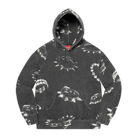 Supreme, Sweatshirt Zwart, Heren, Maat:L