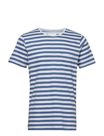 Verkstad T-Shirt T-shirts Short-sleeved Blå Makia