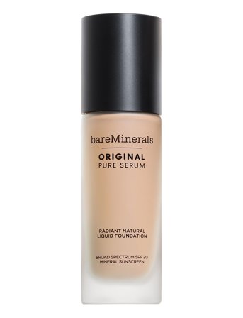 bareMinerals Original Pure Serum Radiant Natural Liquid Foundation Mineral Spf 20 Light Cool 2 - 30 ml