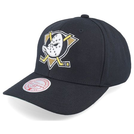 Mitchell & Ness - Negro adjustable Gorra - Anaheim Ducks Team Ground 2.0 Pro Black Adjustable @ Hatstore