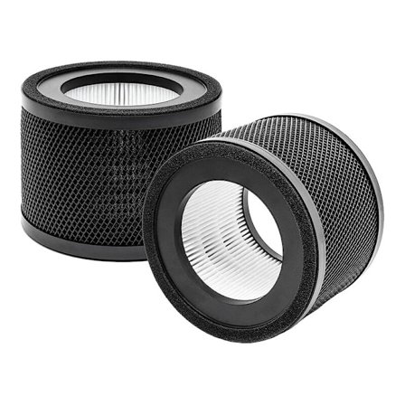 TT-AP001 Paket med 2 ersättningsfilter, kompatibla med TaoTronics TT-AP001 luftrenare och VAVA VA-EE014 luftrenare