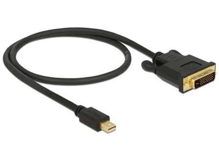Delock videoadapterkabel - Mini DisplayPort til DVI-D - 50 cm