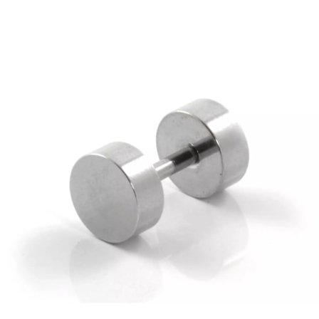 Fake Plug - Sølvfarget