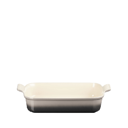 Le Creuset Rektangulär ugnsform Heritage stengods 32cm Flint Ugnsformar Unisex Grå 4 L / 32 cm