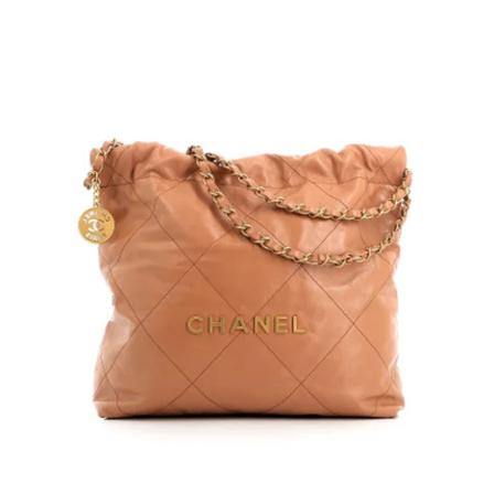 Chanel Vintage, Pre-owned Leather chanel-bags Oranje, Dames, Maat:ONE Size,leer