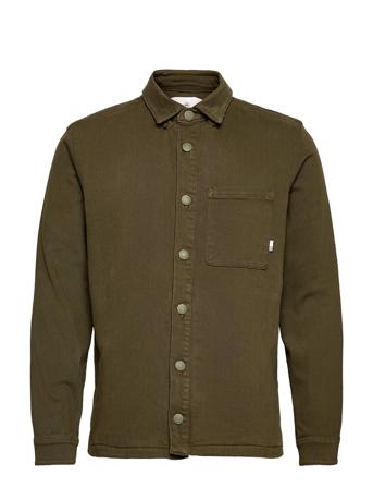 Ramon Heavy Twill Overshirt Green Kronstadt