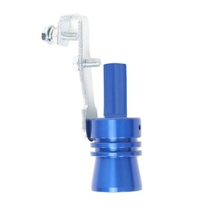 Universal Sound Simulator Bil Turbo Sound Whistle Ljuddämpare Blå