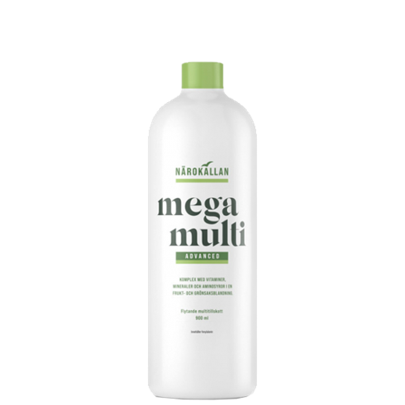 Närokällan Mega Multi Advanced Flytande Multivitamin 900 ml