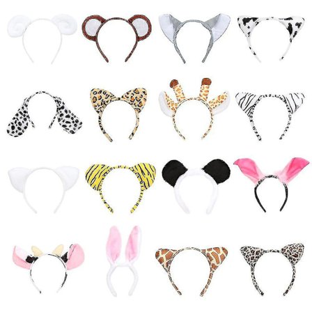 Fødselsdag Hårbånd Hår Tilbehør Dyr Ører Pandebånd Halloween