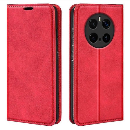 För Honor Magic7 Pro 5G Fodral Skin-Touch Läder Plånbok Telefonfodral (FMY)