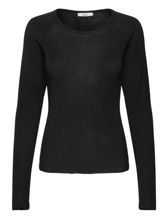 Cc Heart Lana Knitted Sweater Tops Knitwear Jumpers Black Coster Copenhagen