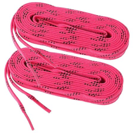 Vahatut jääkiekkoluistinten nauhat Kestävät vara-kengännauhat luisteluun ja jääkiekkokenkiin Tyylikkäät vaaleanpunaiset urheilukengännauhat 