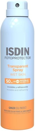 Transparent Spray Wet Skin Spf50 250 ml