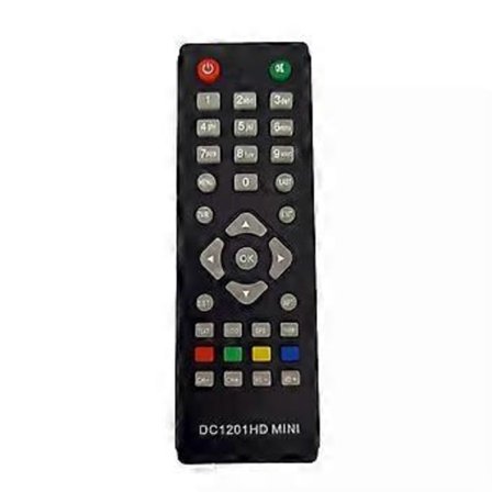 Uusi korvaava Amiko T58 DVB-T2 D-Color DC1201HD MINI DC1301HD DVD Media -kaukosäädin