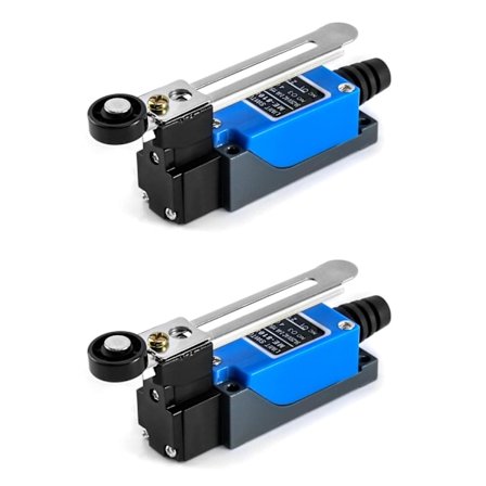 2kpl Rajakytkin, ME-8108 Säädettävä Rullavivun Rajakytkin, NC+NO(