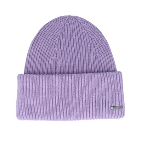 Stetson - Lila cuff Beanie - Beanie Merino Lilac Sorbet Cuff @ Hatstore