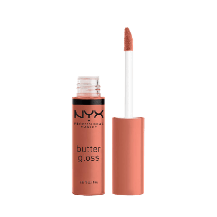 NYX Professional Makeup Butter Lipgloss Läppglans Dam Beige 8 ML
