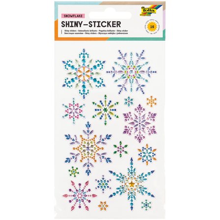 Folia Diamantsticker Sneeuwvlok 1 Vel