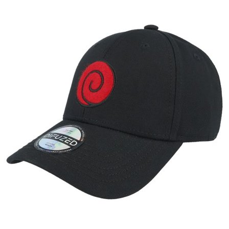 Difuzed - Svart adjustable Keps - Naruto Shippuden Black Adjustable @ Hatstore