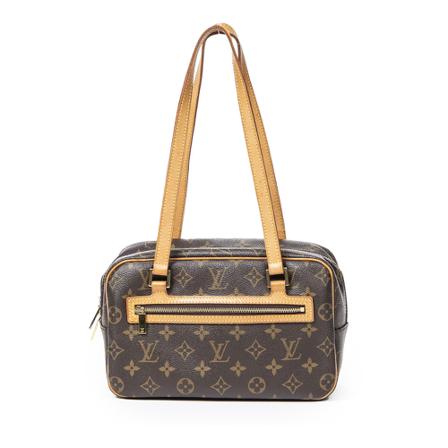 Louis Vuitton Vintage, Pre-owned Shoulder Bags Bruin, Dames, Maat:ONE Size,Canvas