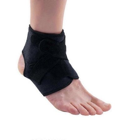 Justerbar og pustende ankelstøtte for trening, mosjon og fotturer, 1 par