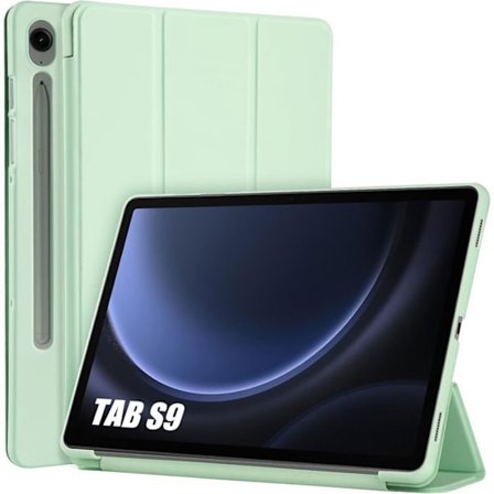 Fodral för Samsung Galaxy Tab S9 FE / S10 FE - Grön - Slim Skydd - Stödfunktion - 10,9 Tum