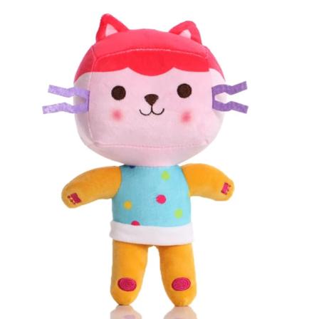 Gabby Dukkehus Plysj Leke Mercat Tegneserie Utstoppede Dyr Smilende Katt Bil Katt Klem Gaby Jente Dukker