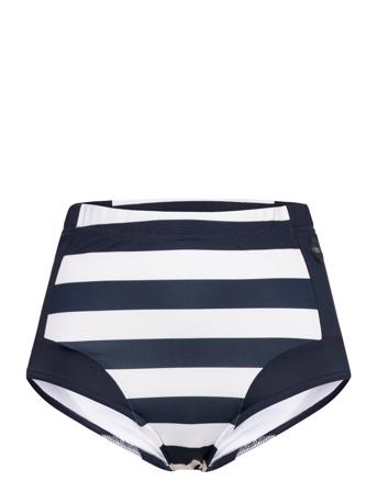 W Waterwear High Waist Bottom Swimwear Bikinis Bikini Bottoms High Waist Bikinis Marineblå Helly Hansen*Betinget Tilbud