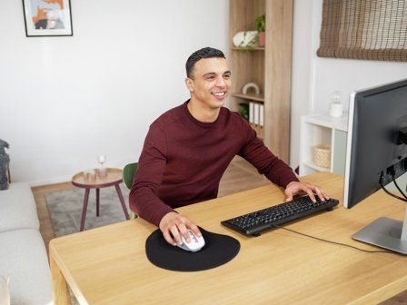 Trust Bigfoot XL - musematte med håndleddsstøtte