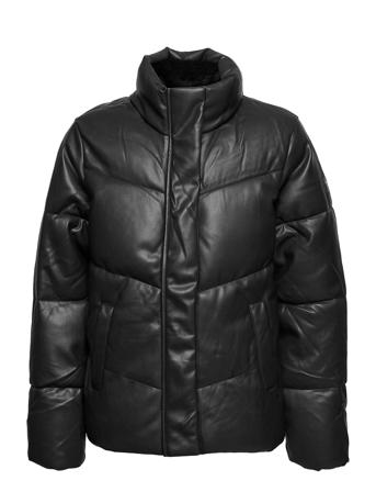 Kids Girls Outerwear Toppatakki Musta Abercrombie & Fitch