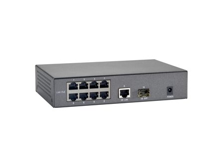 LEVELONE 8 FE POE+1 GE+1 GE SFP SWITCH 120W IN CPNT
