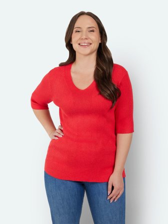 CISO - Kortærmet Strik - Rød