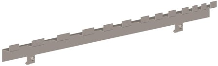 Treston 83835751 Nyckelhållare 556 mm, R41, Kläder