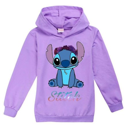 Luvtröja, huvtröja, huvtröja, tröja, tröja med söm för barn Casual , långärmad huvtröja, 7-14 år