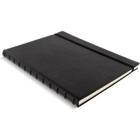 Notebook - FILOFAX - Notebook Classic Vif - Påfyllningsbar - A4-format - Svart