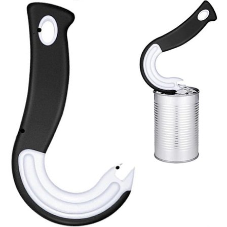 Ring Pull Burk Öppnare, Konservöppnare, Låsring Öppnare Öppnar Burkar, Ergonomisk Design, Kontrollerad Dragning, Öppnar Burkar med Lätthet