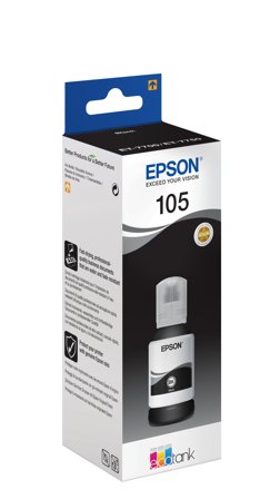 Epson 105 - svart - original - blekkbeholder