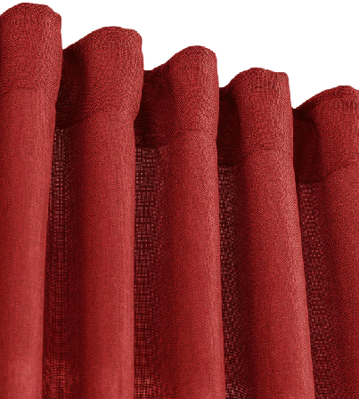 Svanefors Cecil Kappa Jultextil Röd 47x250 cm