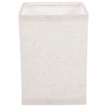 Tyglampskärm Ersättningslampskärm Fyrkantig Lampskärm Bordslampskärm (E27)