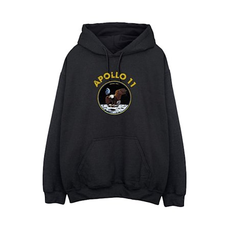 NASA Classic Apollo 11 Hoodie L Svart
