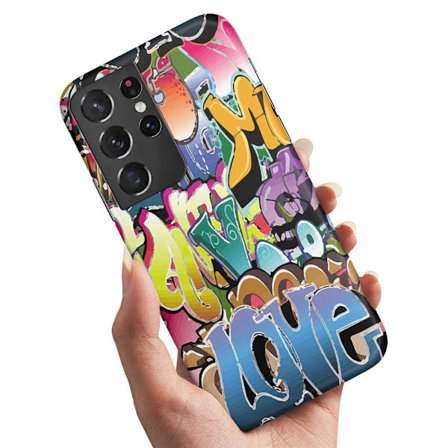 Deksel / Mobildeksel til Samsung Galaxy S21 Ultra - Graffiti