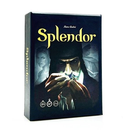 Splendor - Et strategispill om edelstener for alderen 10+, 2-4 spillere, 30 minutters spilletid