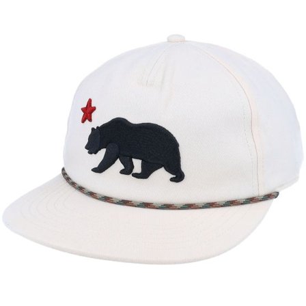 American Needle - Beige snapback Keps - California Coachella Ivory Snapback @ Hatstore