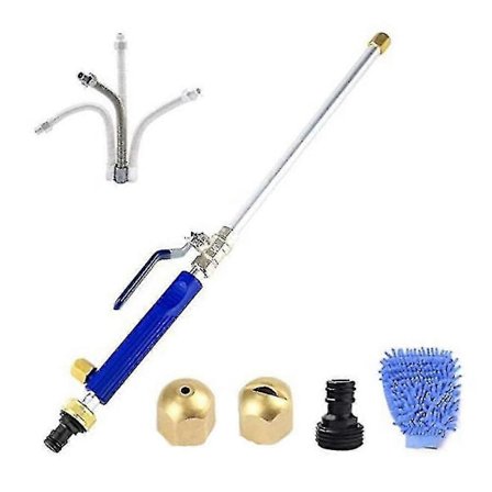 6 stk. høytrykks vannlanse slange dyse jet hage bilvasker sprøytepistol sett