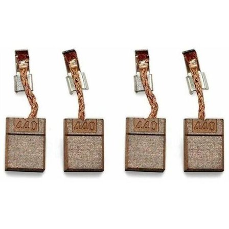 4 st Passar Makita CB-440 kolborste, kompatibel med Makita BDF 452 RFE, BHP 440 RFE, BDF 458 DDF458Z, DF458D, DDF458RFE