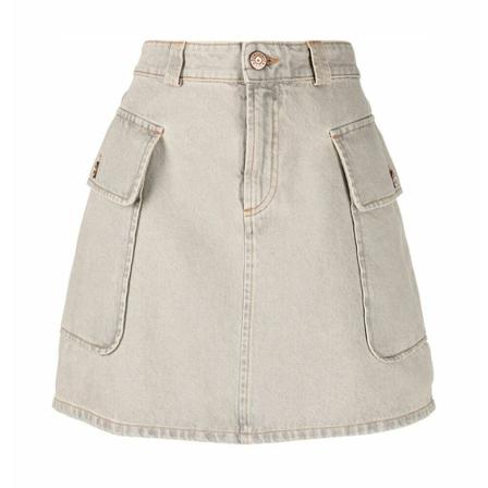 See by Chloé, Skirt Grijs, Dames, Maat:2XS,stretch